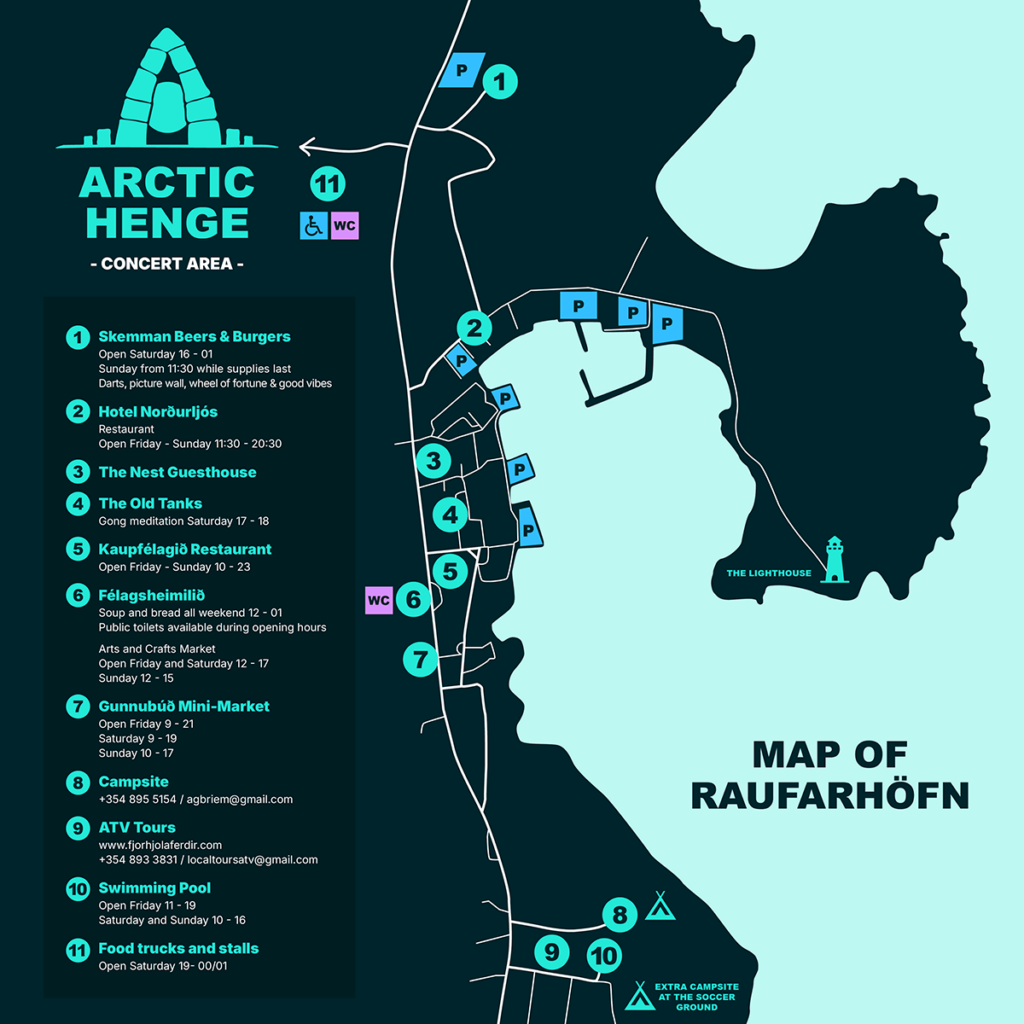 Arctic Henge Area Map